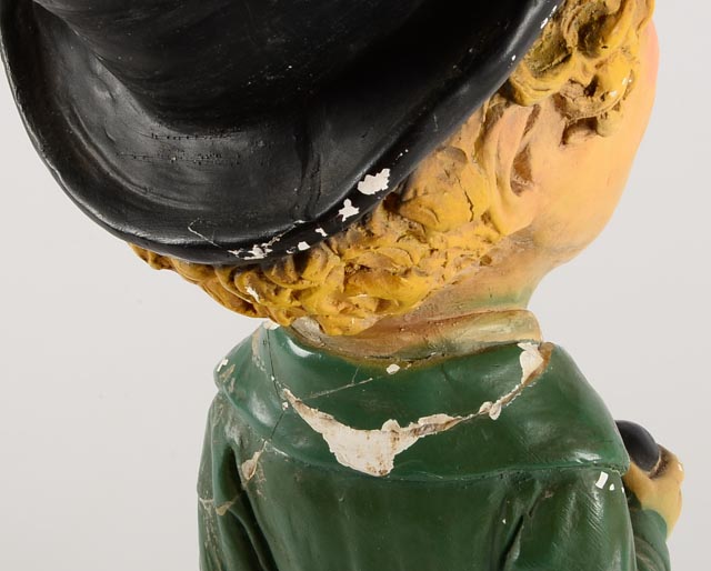 A Cast Plaster Harpo Marx Statue