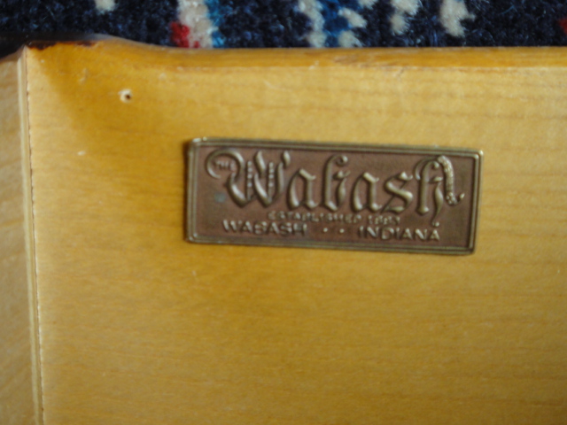 Mahogany Corner Cabinet by Wabash Furniture 