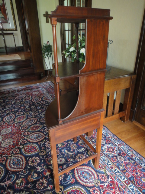 Mahogany Corner Cabinet by Wabash Furniture 