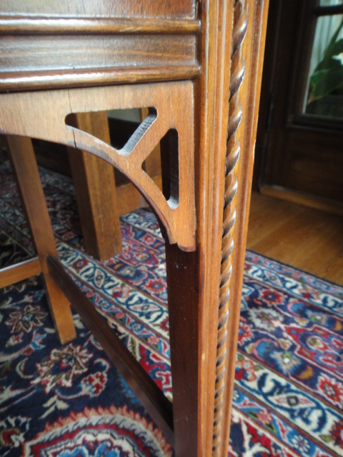 Mahogany Corner Cabinet by Wabash Furniture 