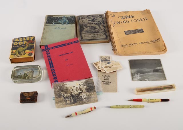 An Assortment of Vintage Desk Items