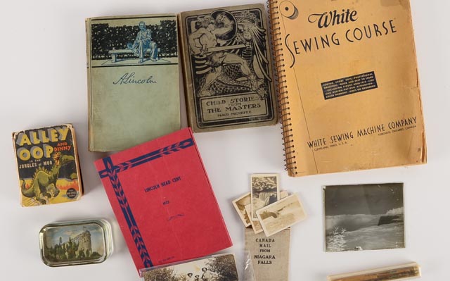 An Assortment of Vintage Desk Items