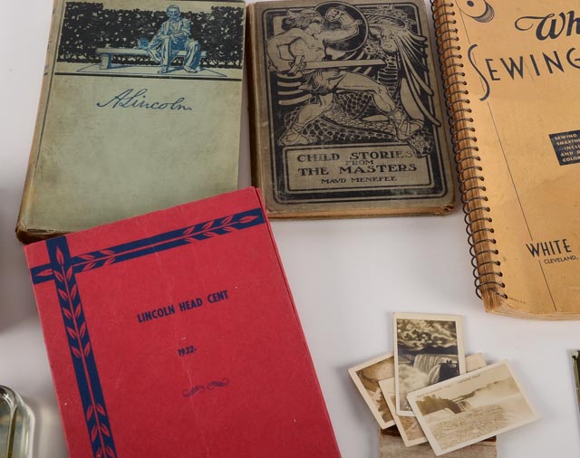 An Assortment of Vintage Desk Items