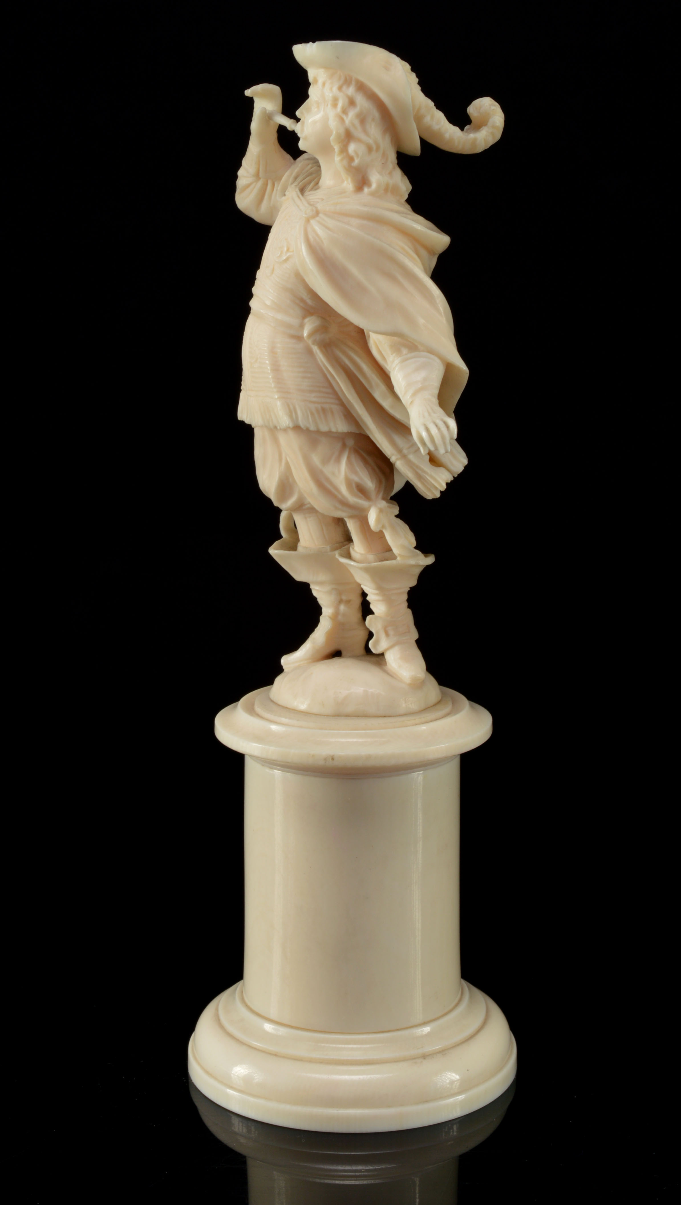 Hand-Carved Ivory Figurine 
