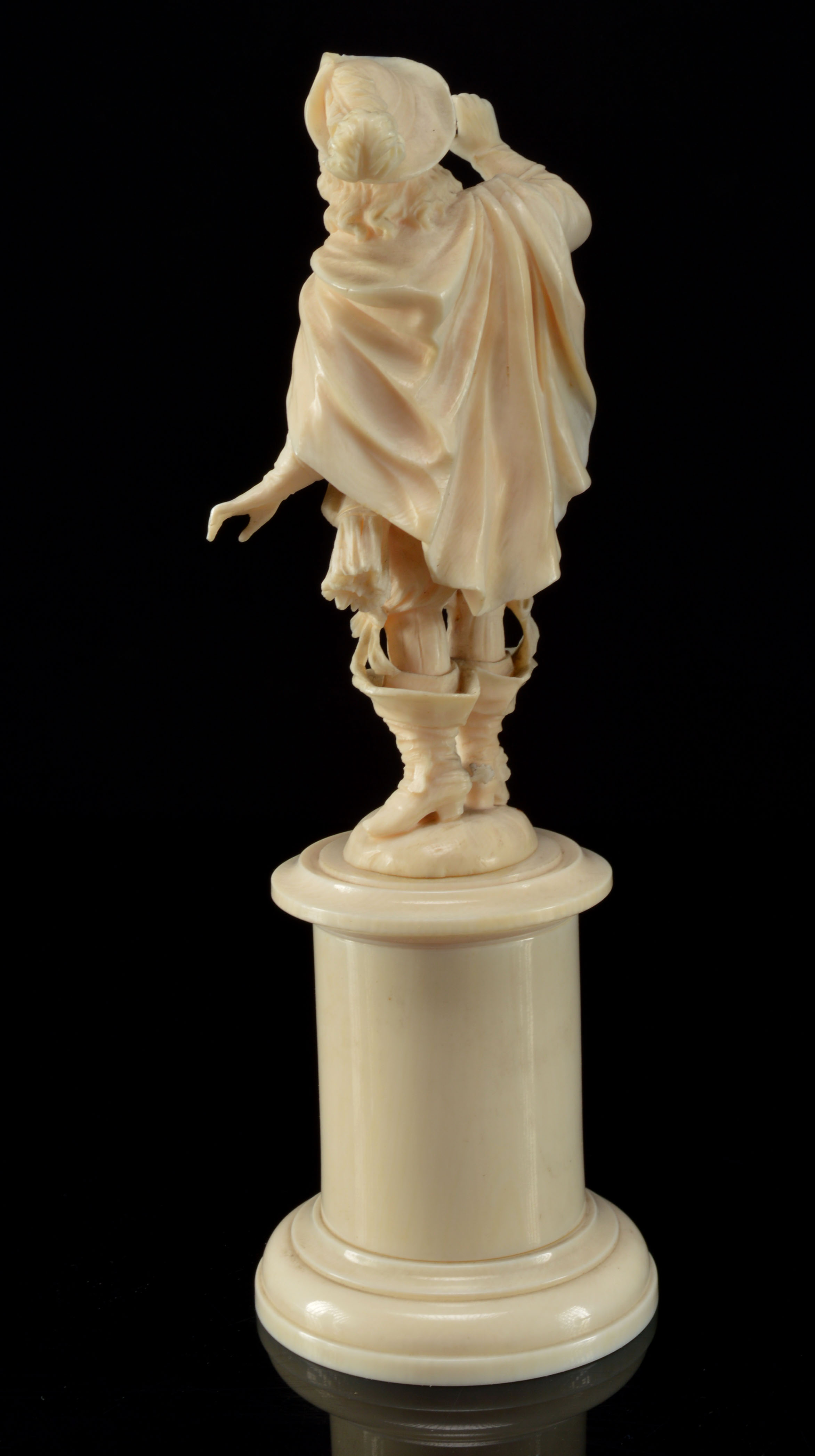 Hand-Carved Ivory Figurine 