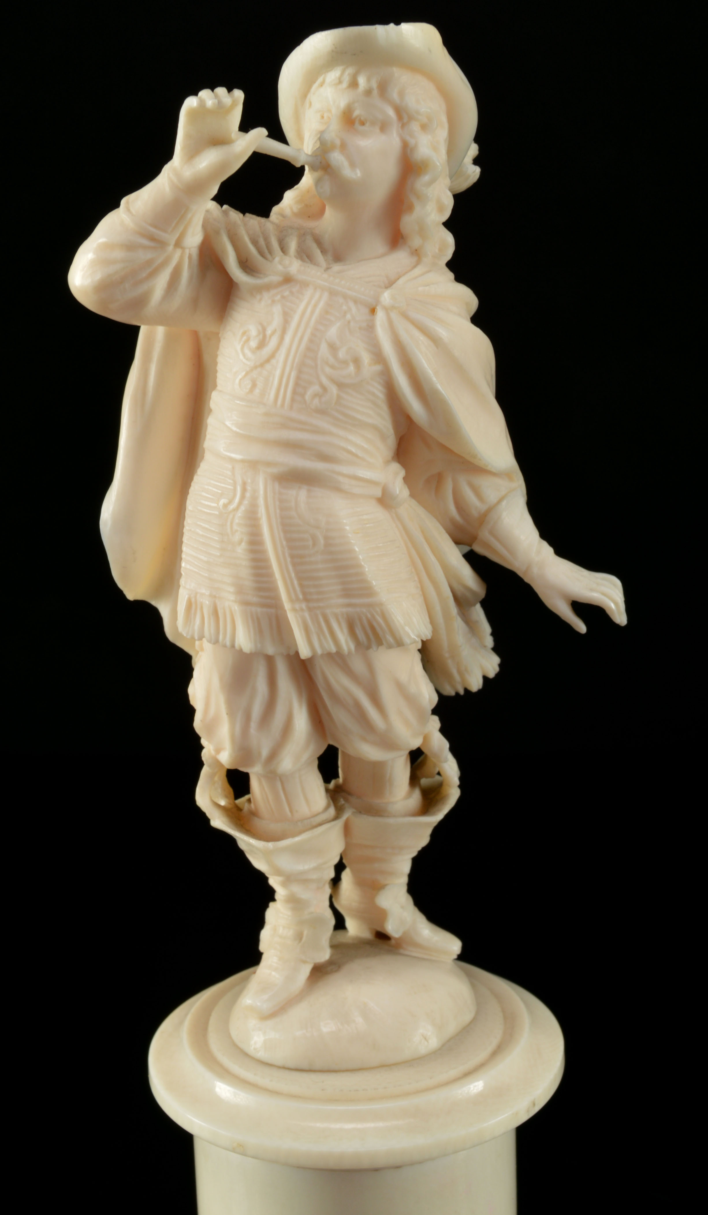 Hand-Carved Ivory Figurine 