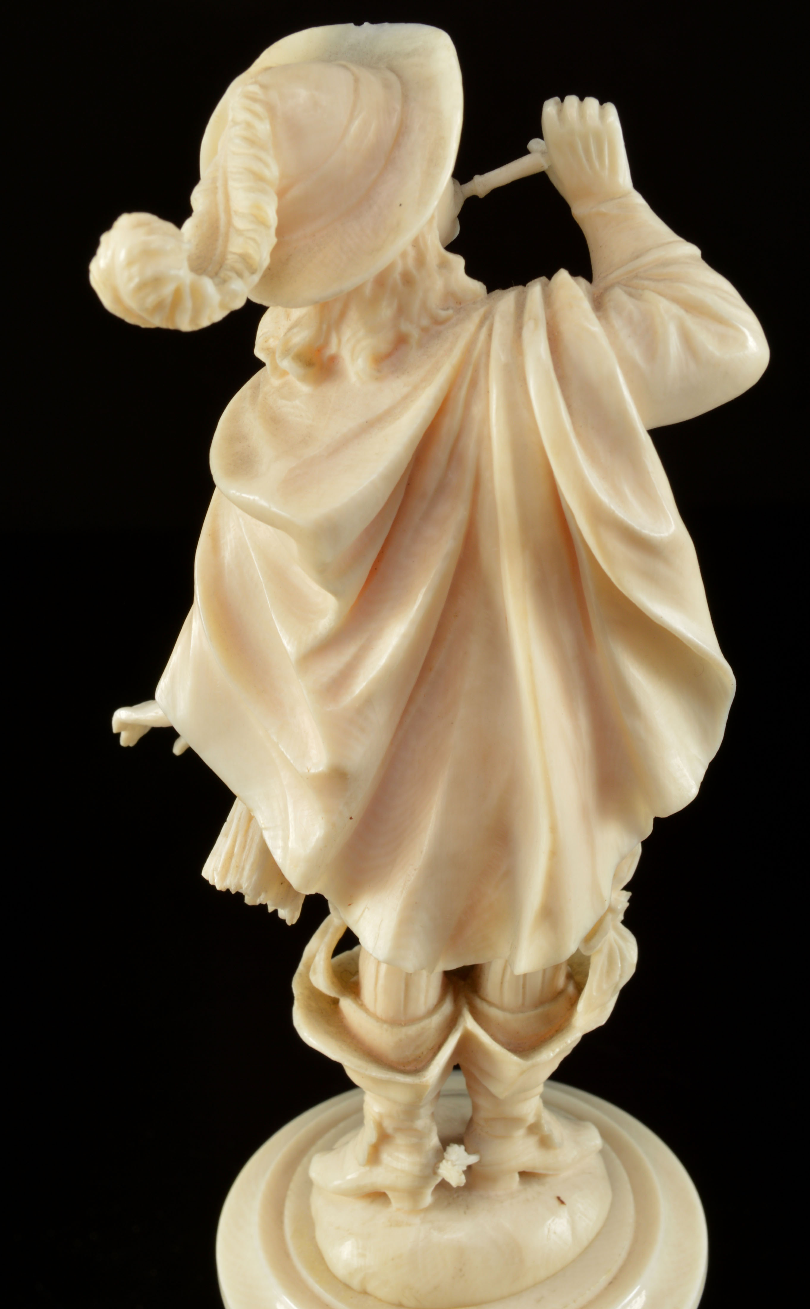 Hand-Carved Ivory Figurine 