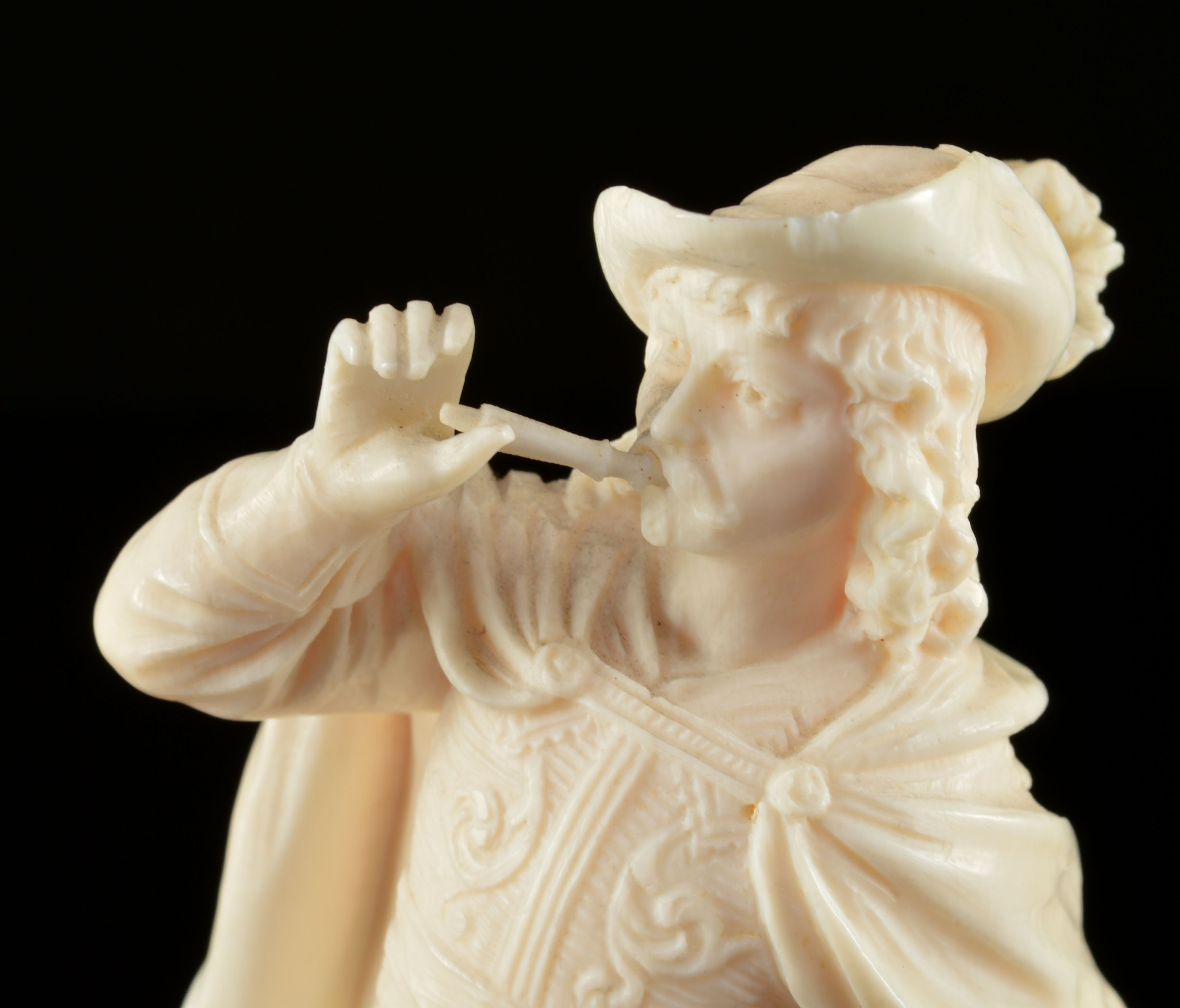 Hand-Carved Ivory Figurine 
