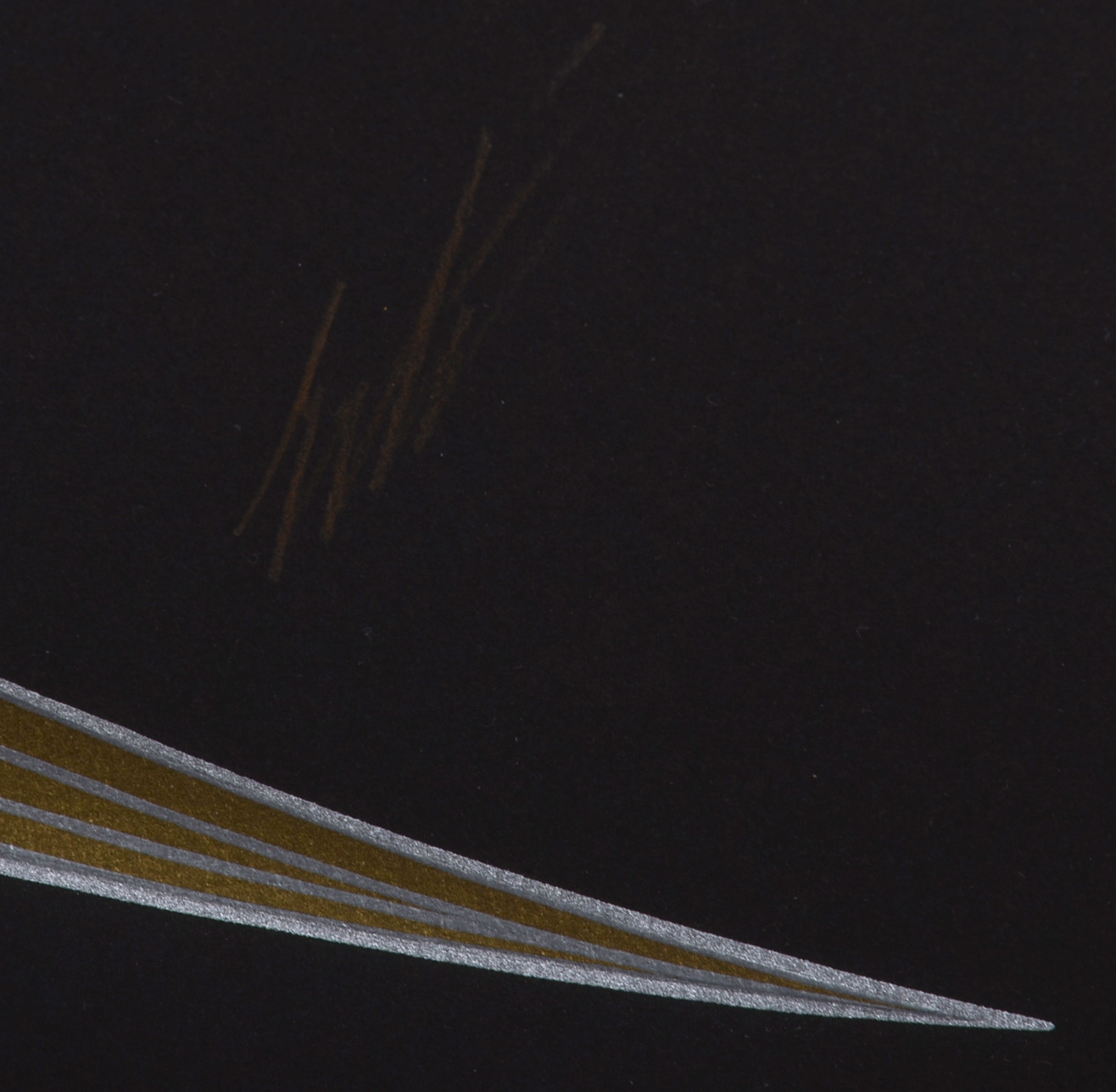 Original Erte Serigraph with Gold Foil Stamping