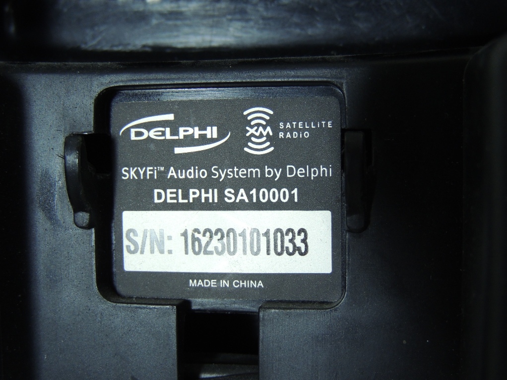 XM Skyfi Speaker, Bose Sounddock and Other Media Electronics