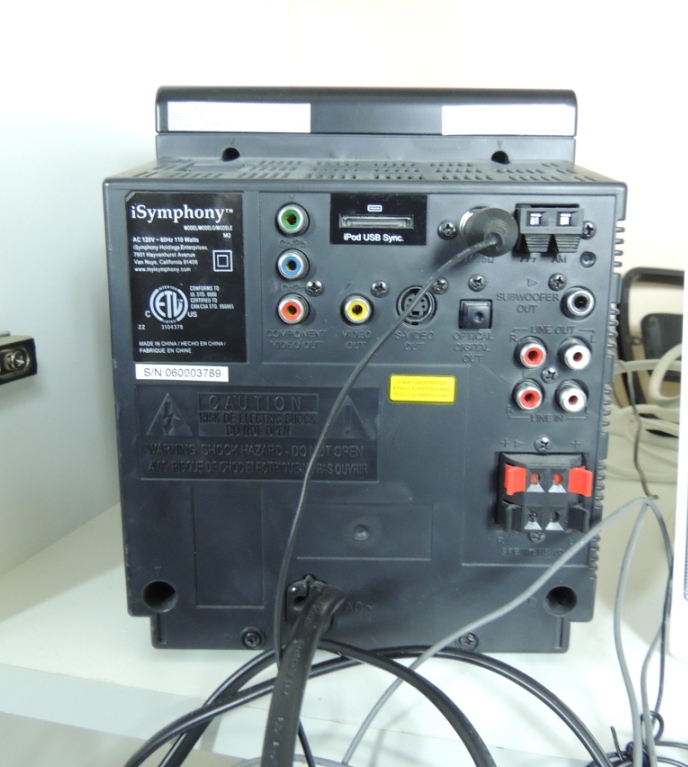 XM Skyfi Speaker, Bose Sounddock and Other Media Electronics