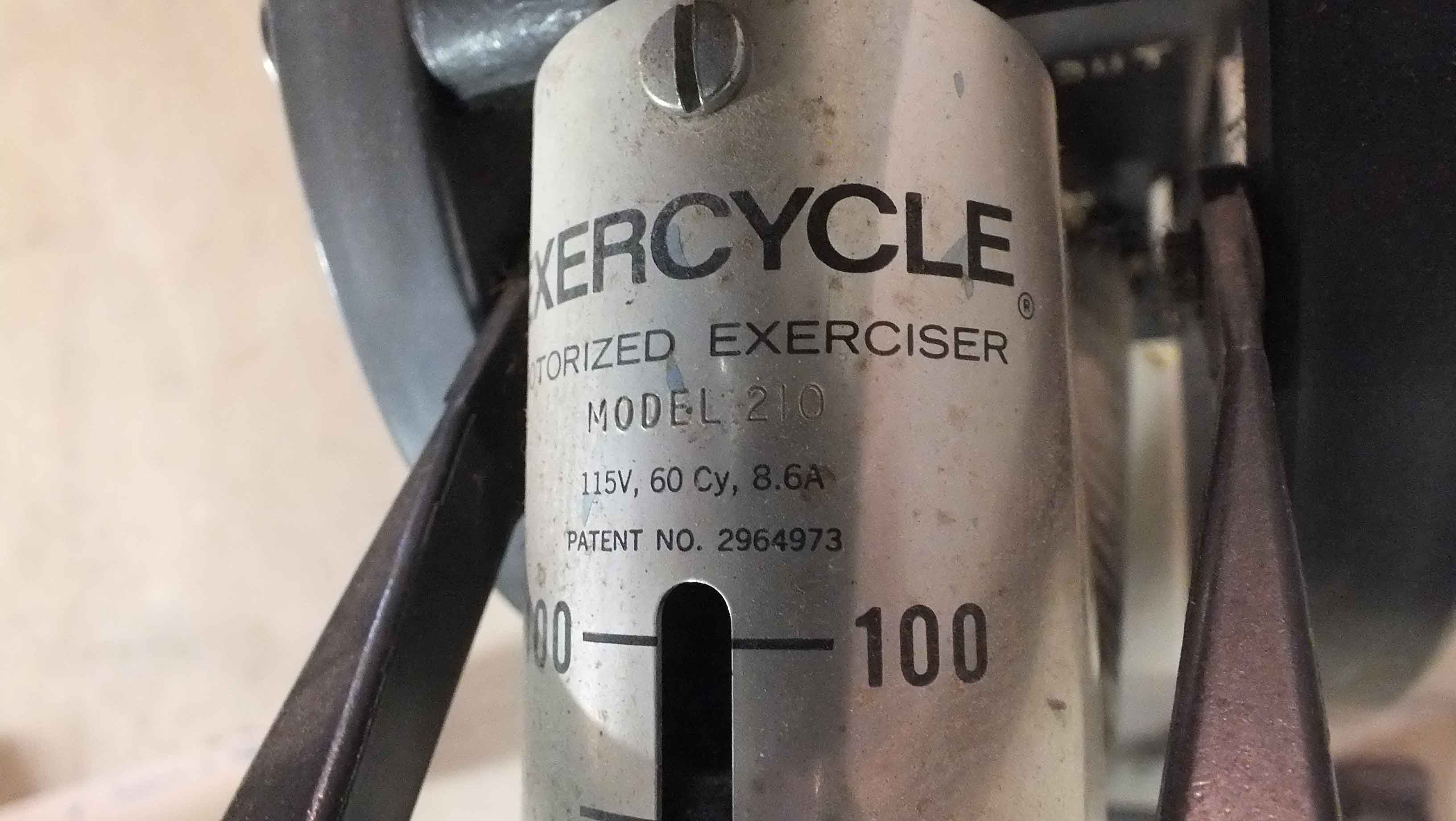 Vintage Exercycle Model 210 Exercise Bike