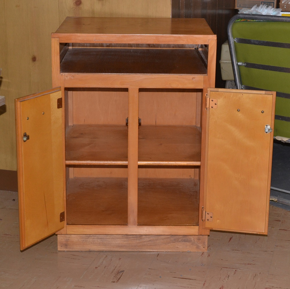 Microwave Cart and Gun Rack