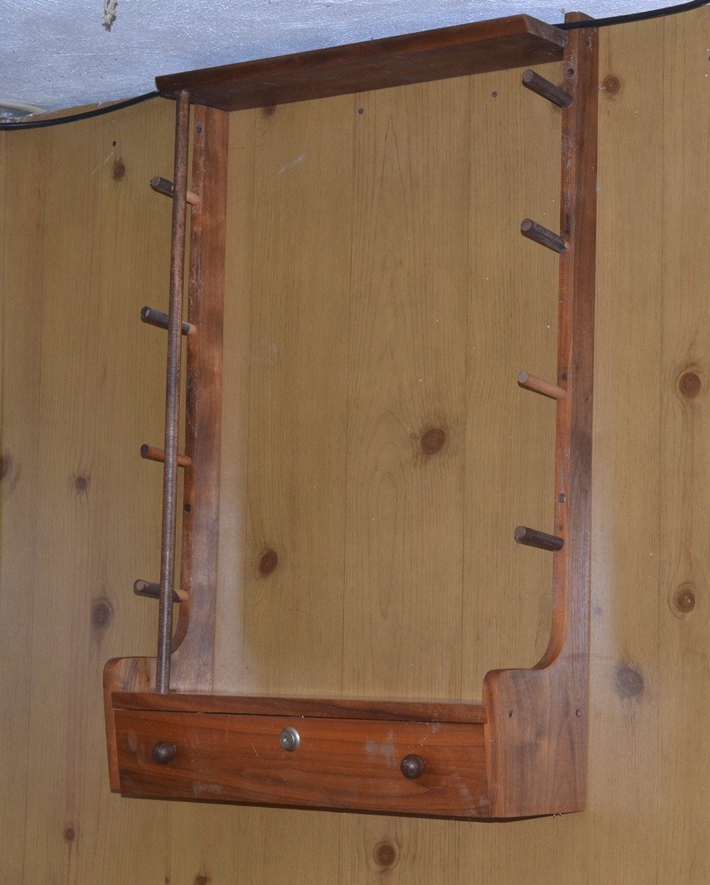 Microwave Cart and Gun Rack