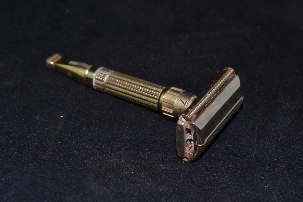 Vintage Rolls Razor Strop And A Gillette Safety Razor