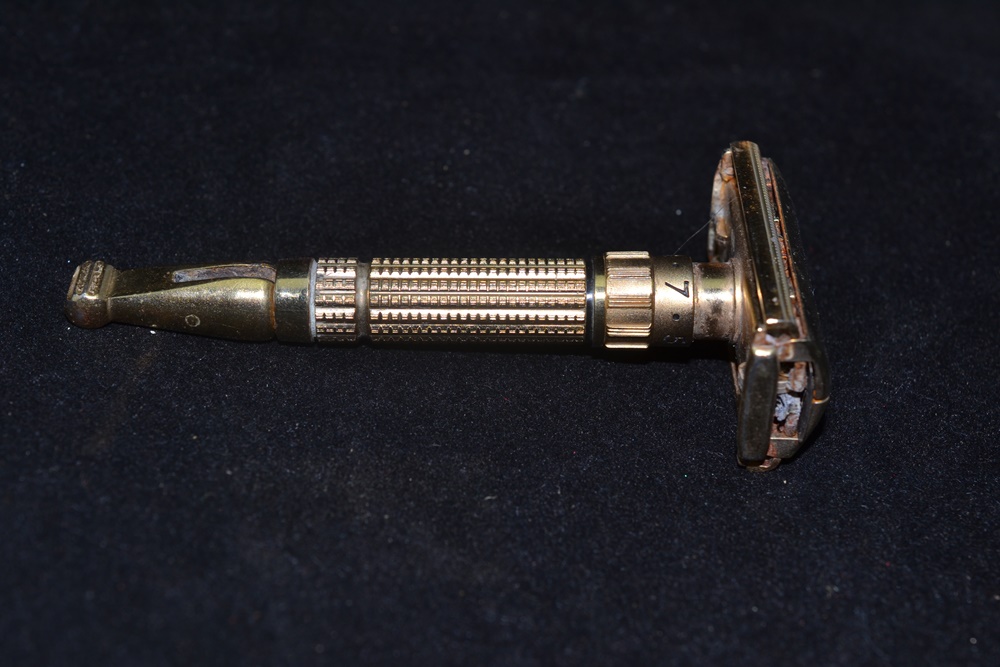 Vintage Rolls Razor Strop And A Gillette Safety Razor