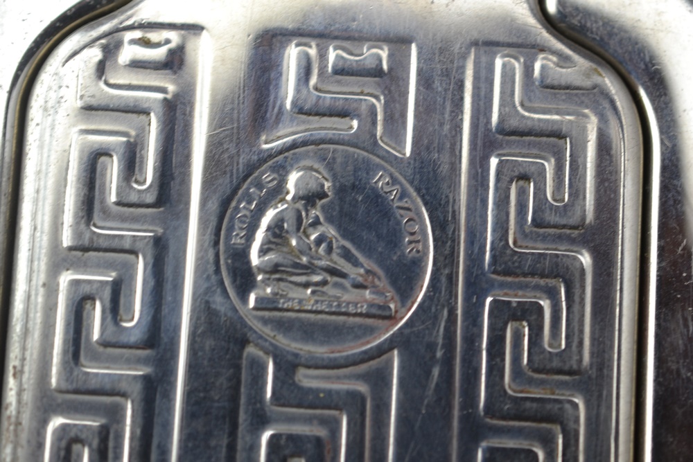 Vintage Rolls Razor Strop And A Gillette Safety Razor