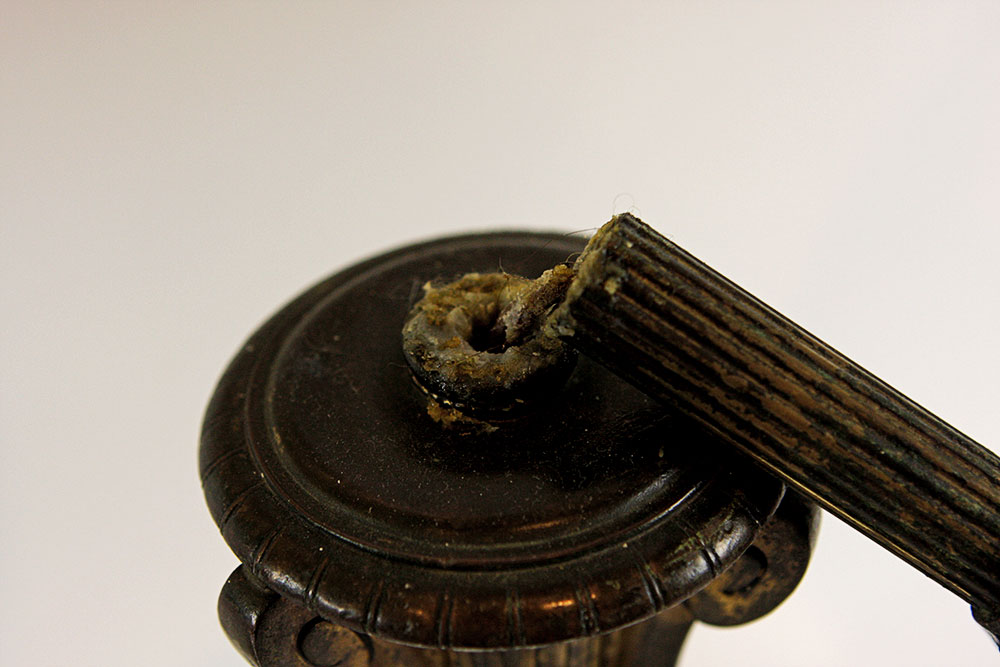 Marble and Brass Lamp Lot