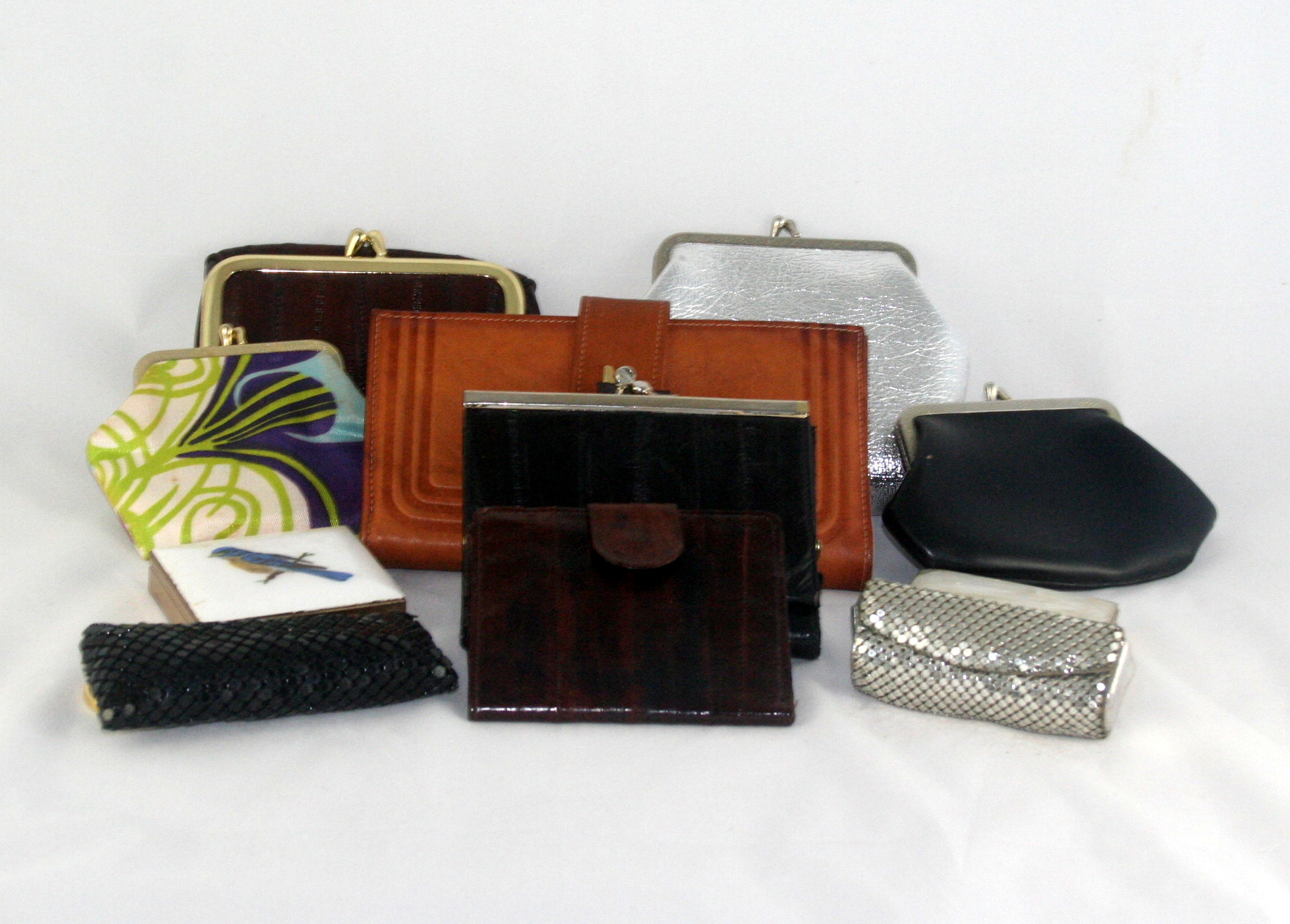 Vintage Coin Purses and Eel Skin Wallets