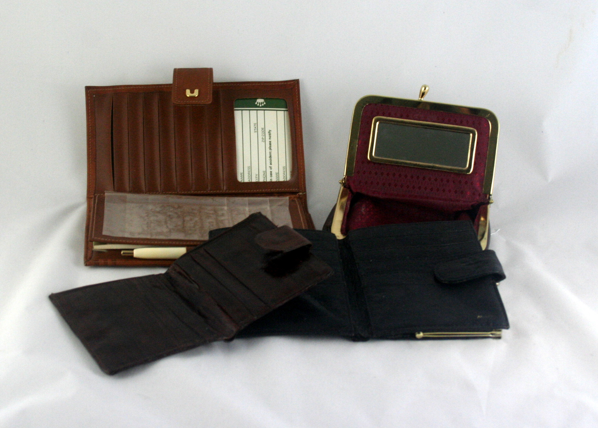 Vintage Coin Purses and Eel Skin Wallets