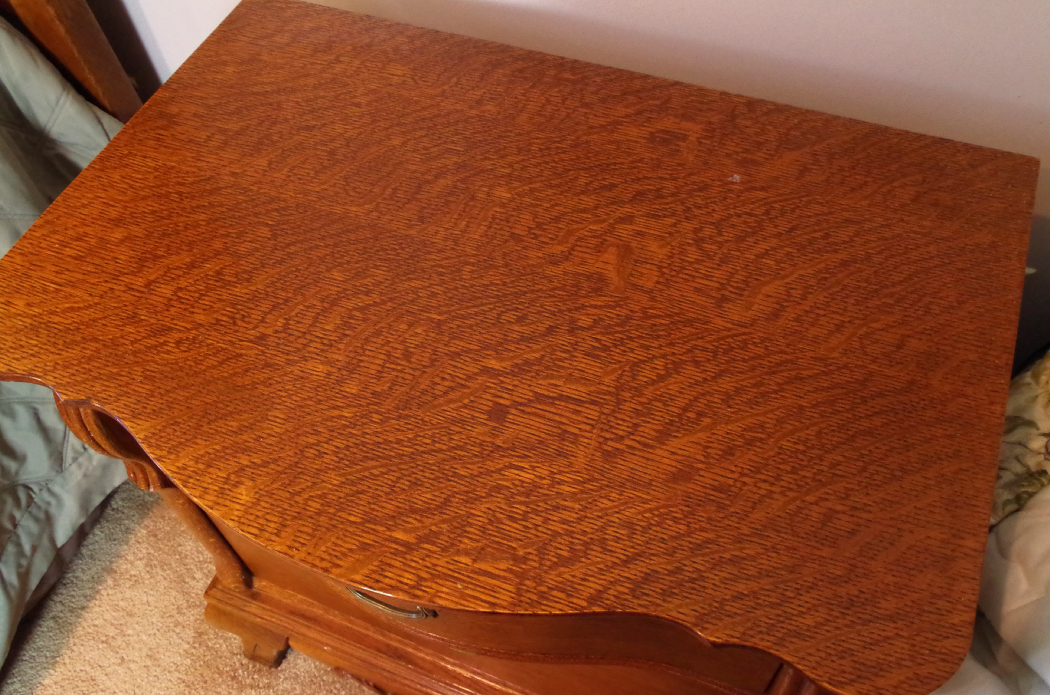 Lexington "Victorian Sampler" Red Oak Nightstand