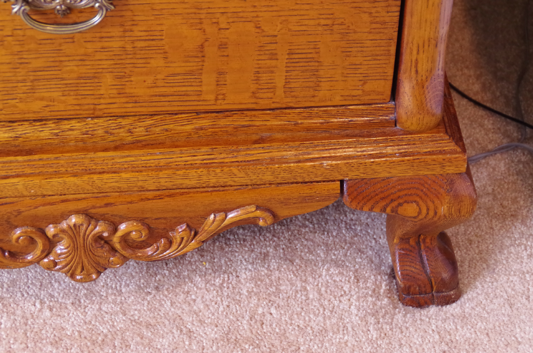 Lexington "Victorian Sampler" Red Oak Nightstand