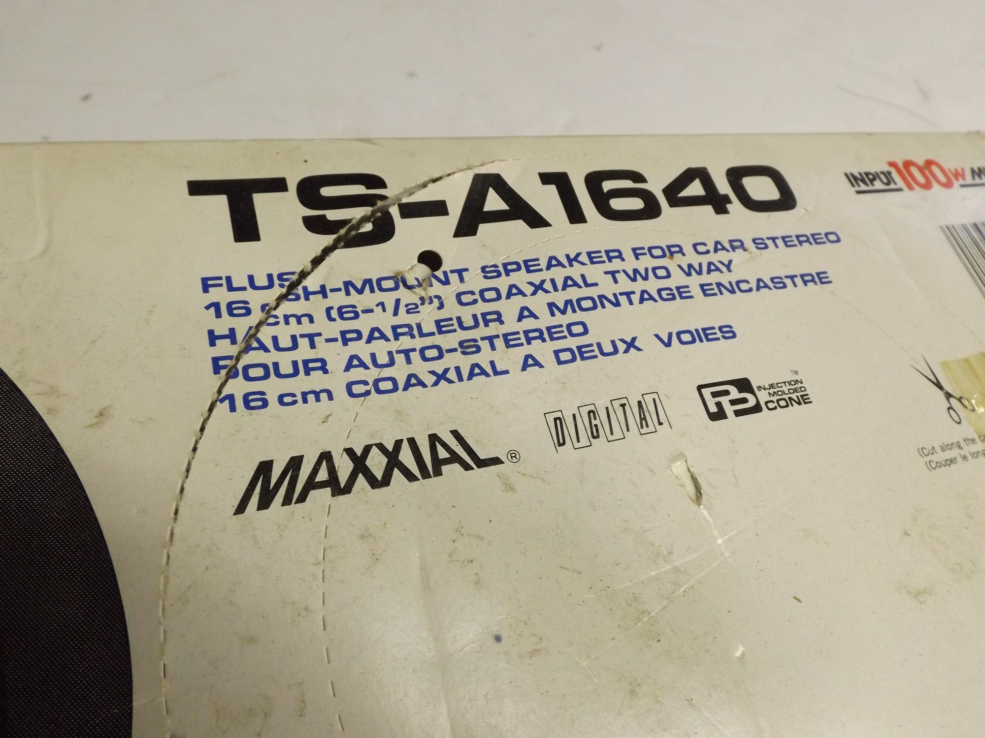 Pioneer 1004 Car Speakers and a Saab Bendix Radio