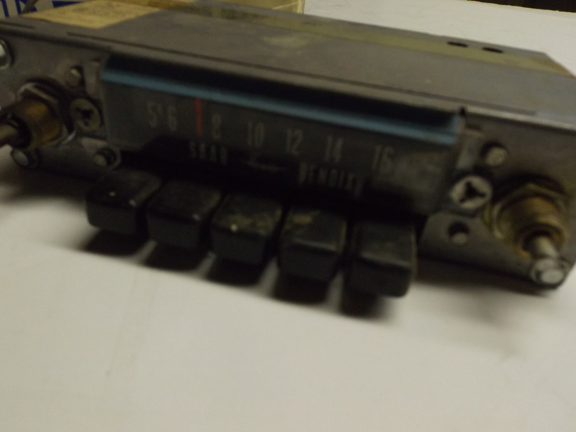 Pioneer 1004 Car Speakers and a Saab Bendix Radio