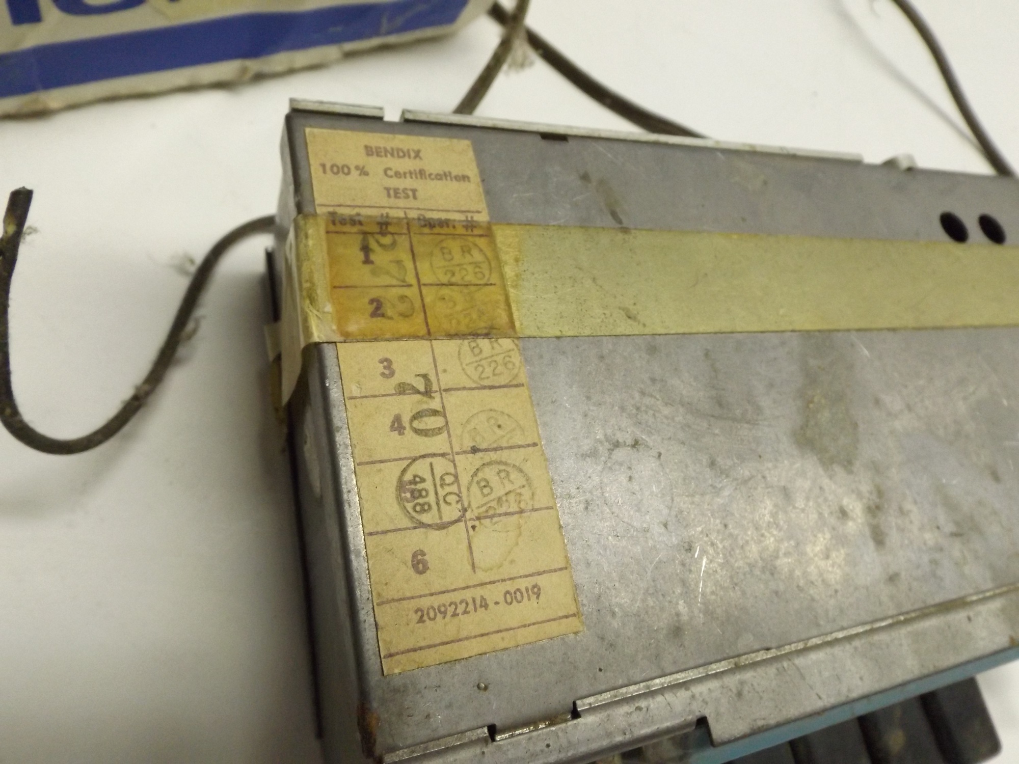 Pioneer 1004 Car Speakers and a Saab Bendix Radio