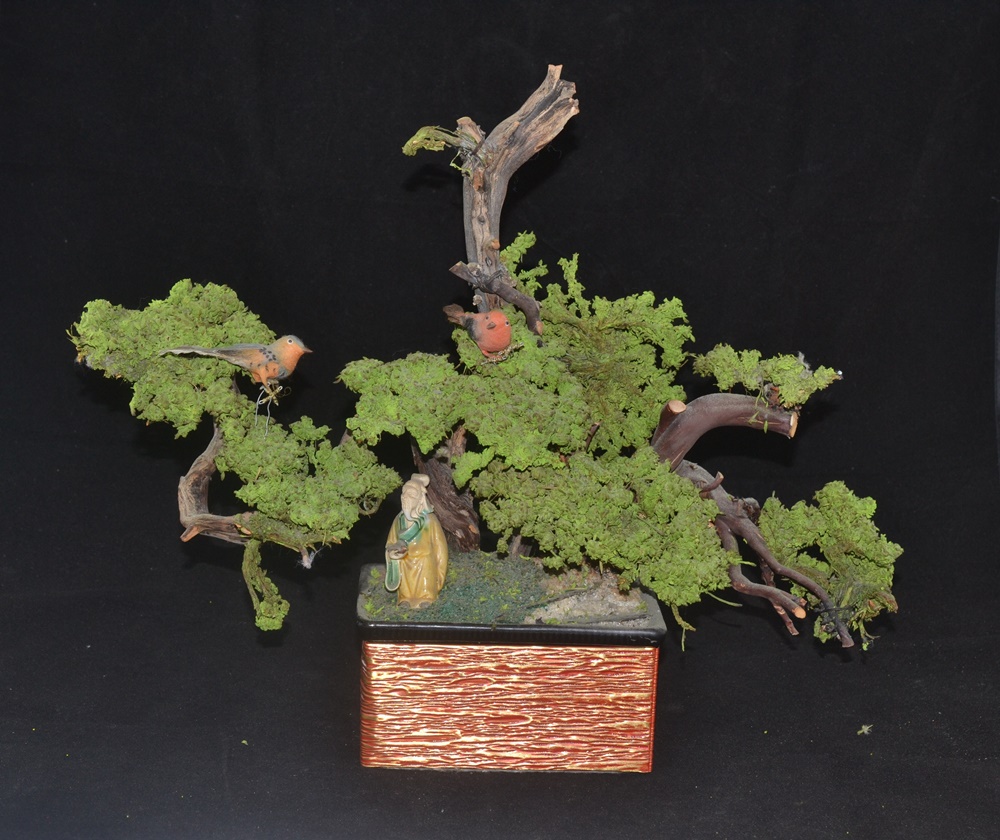Vintage Faux Bonsai Tree
