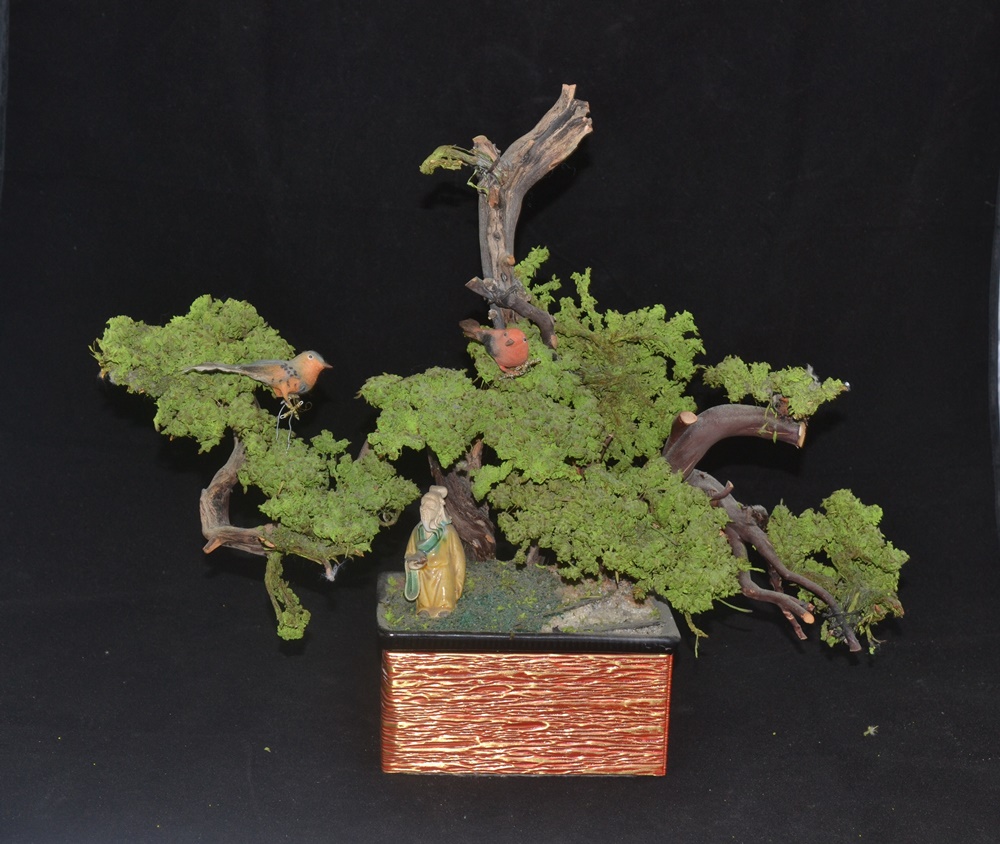 Vintage Faux Bonsai Tree