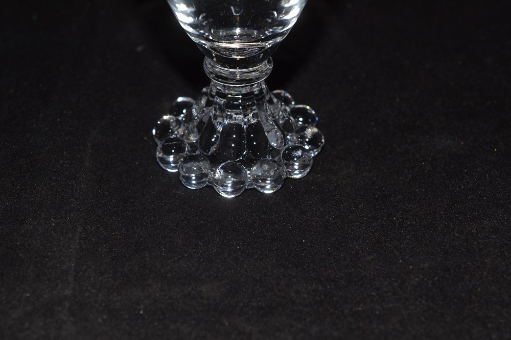 Thirty-seven Vintage "Boopie" Pattern  Wine Glasses