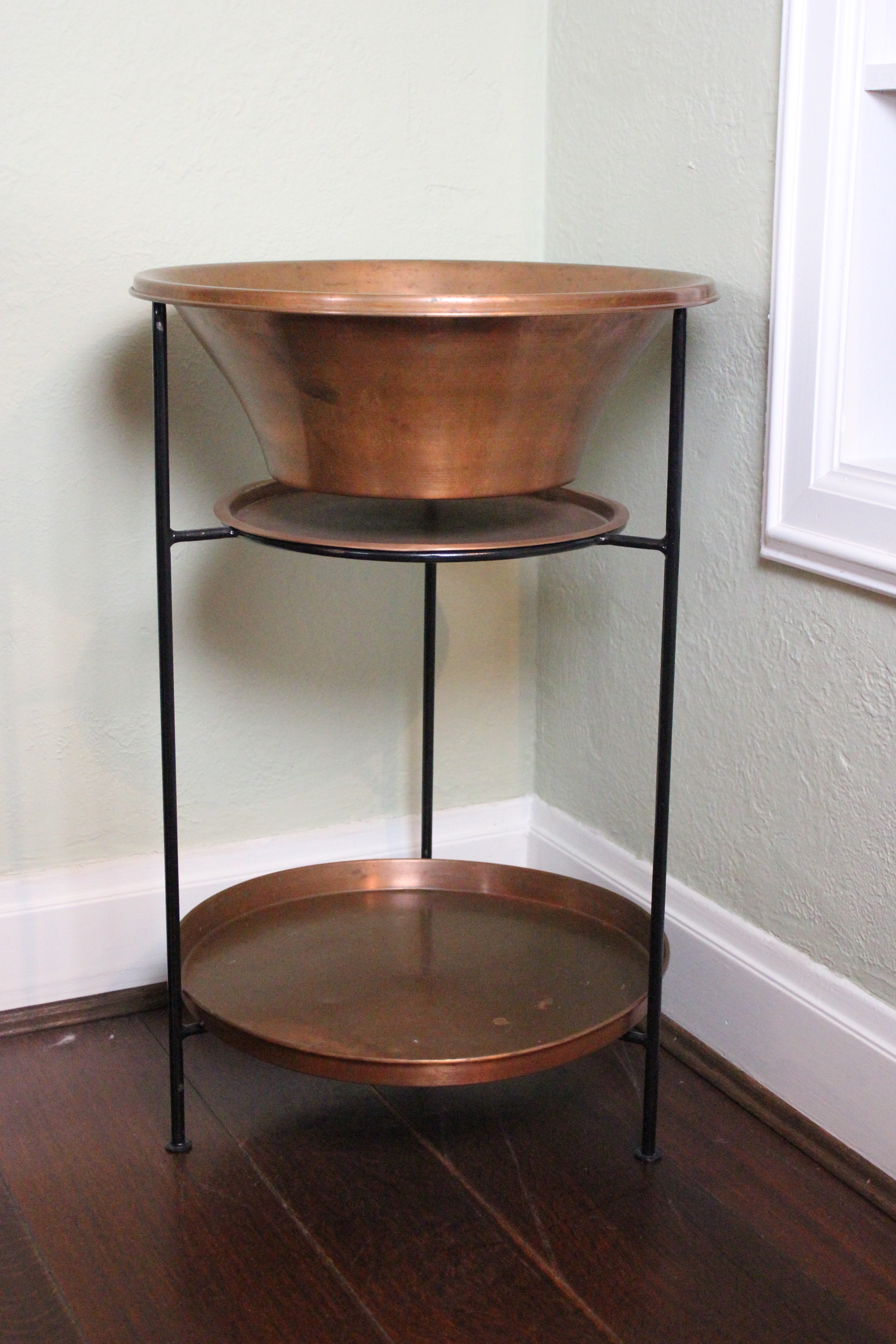 Smith Hawken Copper Beverage Stand