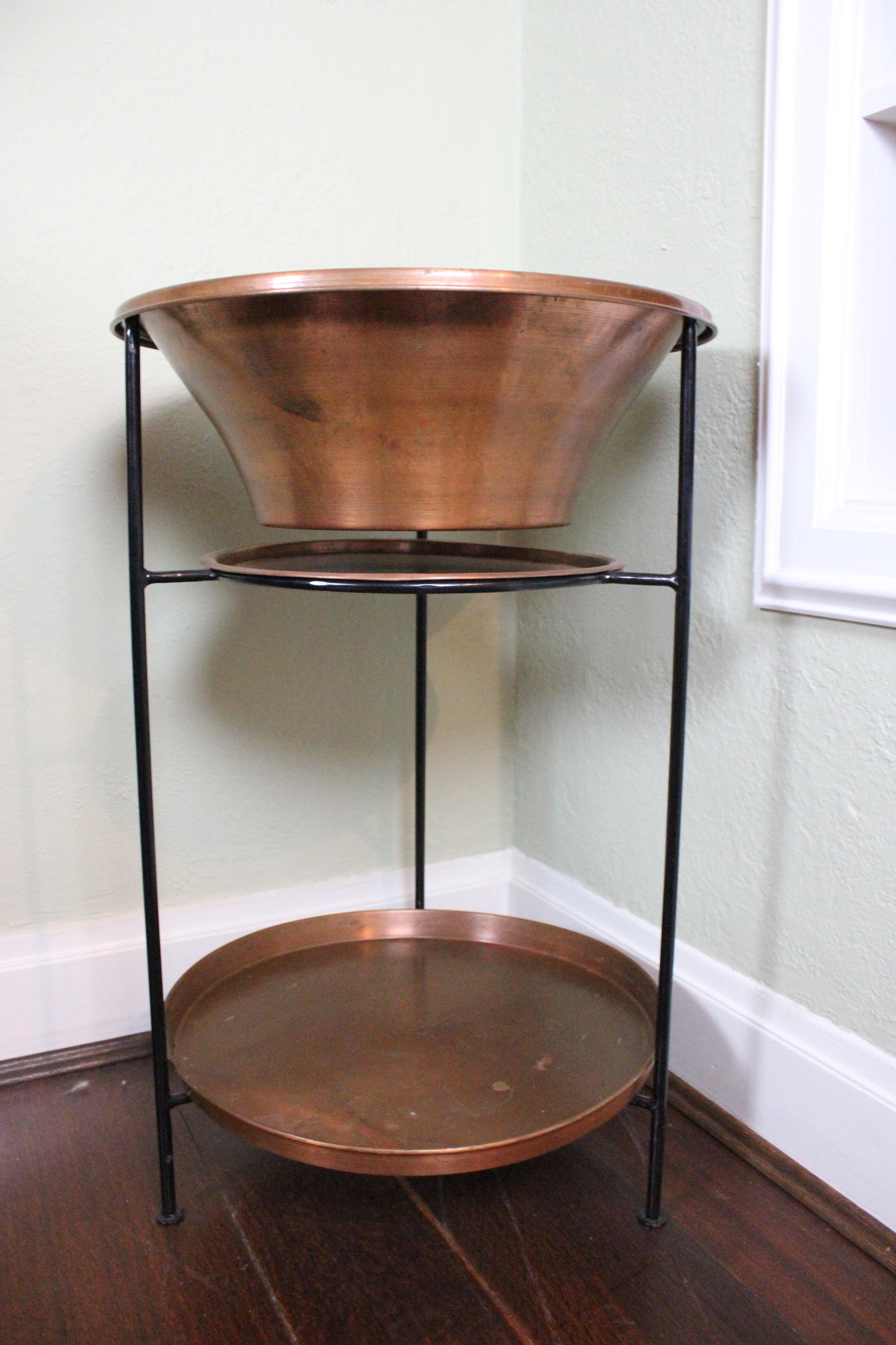 Smith Hawken Copper Beverage Stand