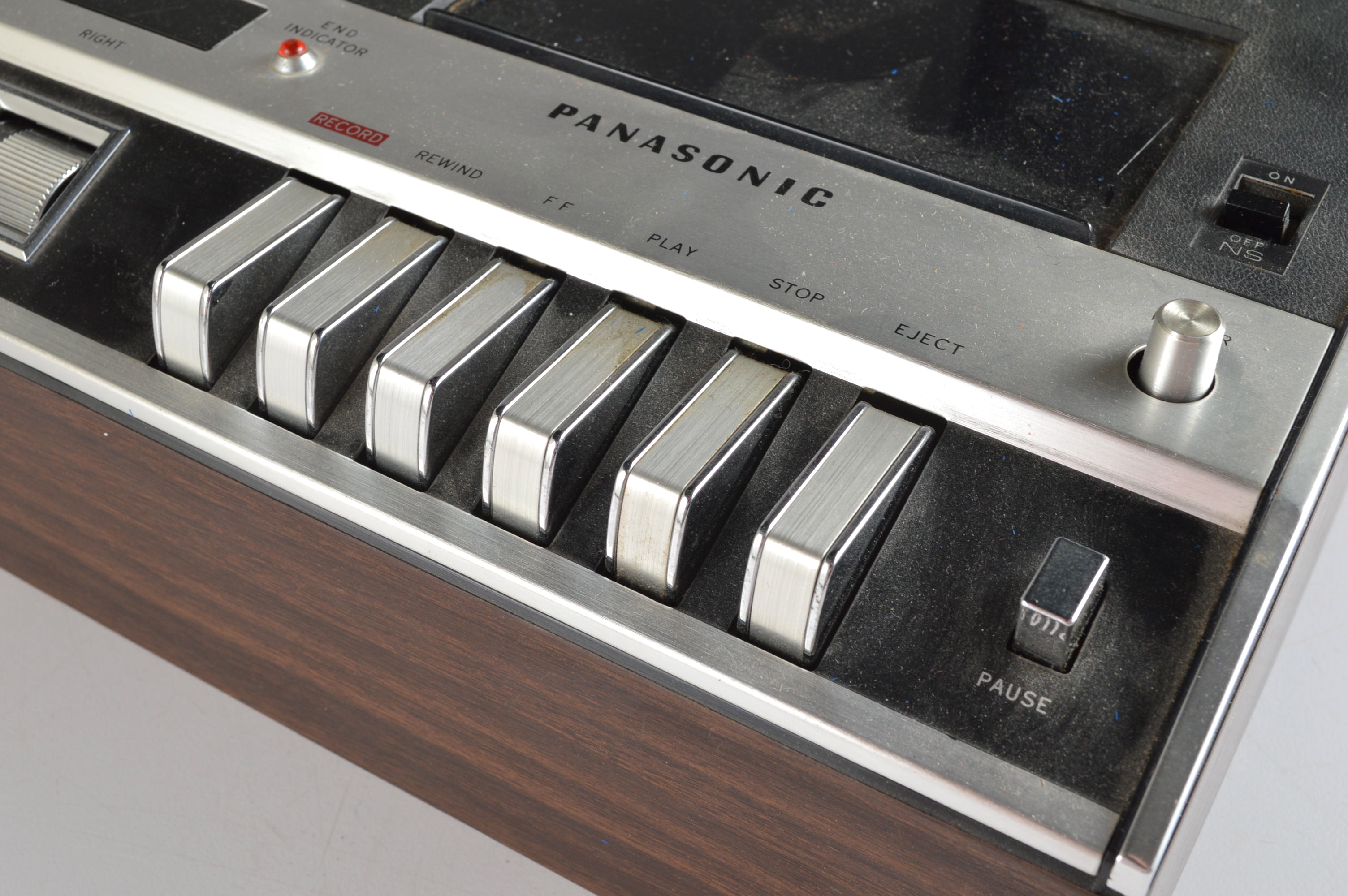 1971 Panasonic RS-256US Stereo Cassette Deck Tape Player