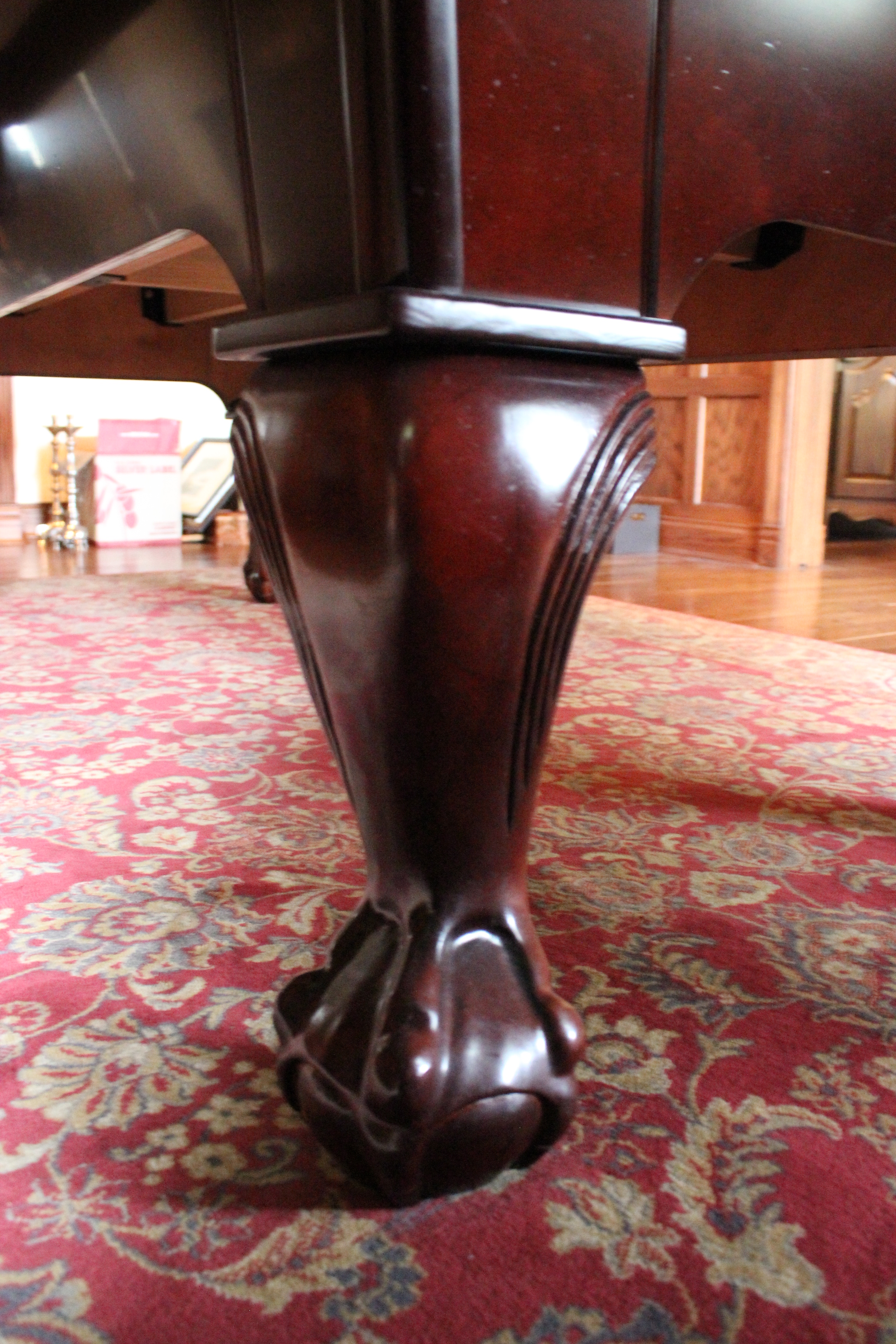 Chippendale Style Elephant Balls Ltd. Billiards Table 