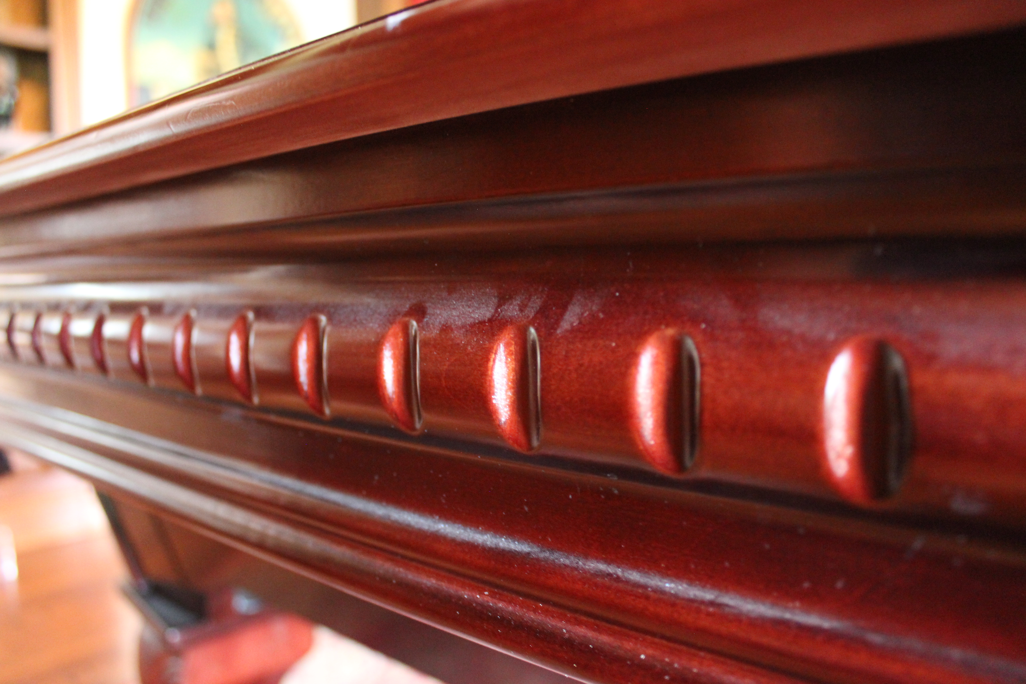 Chippendale Style Elephant Balls Ltd. Billiards Table 