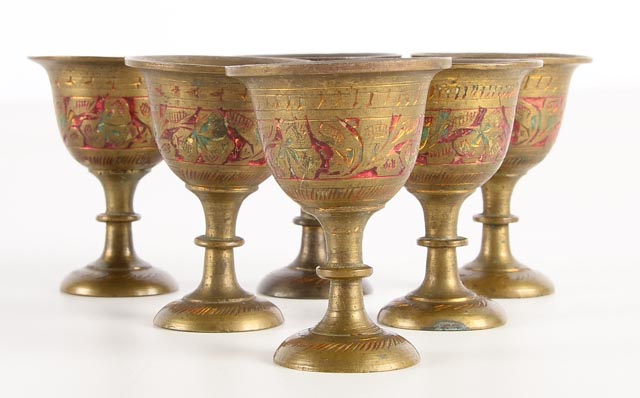 Vintage Middle Eastern Brass Ware