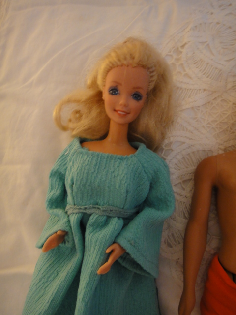 Vintage 1960s Barbie and Ken Dolls