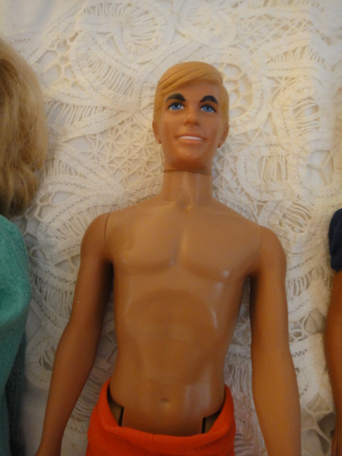 Vintage 1960s Barbie and Ken Dolls