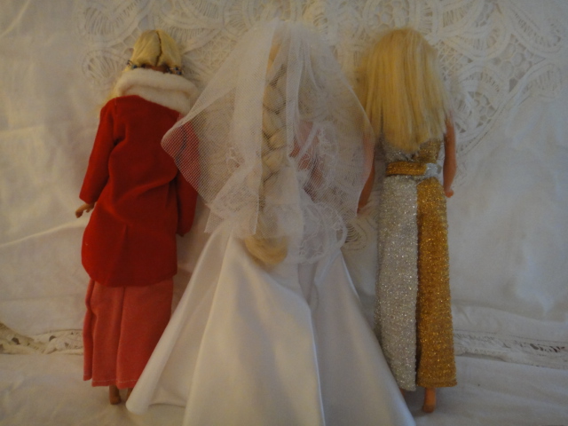 Three 1960s Barbie Dolls