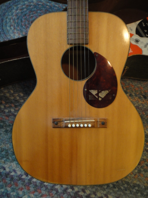 Vintage 1960s Kay Acoustic Guitar