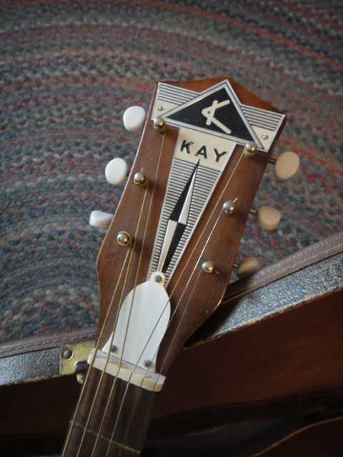 Vintage 1960s Kay Acoustic Guitar