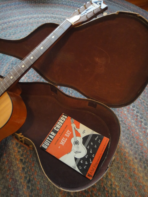 Vintage 1960s Kay Acoustic Guitar