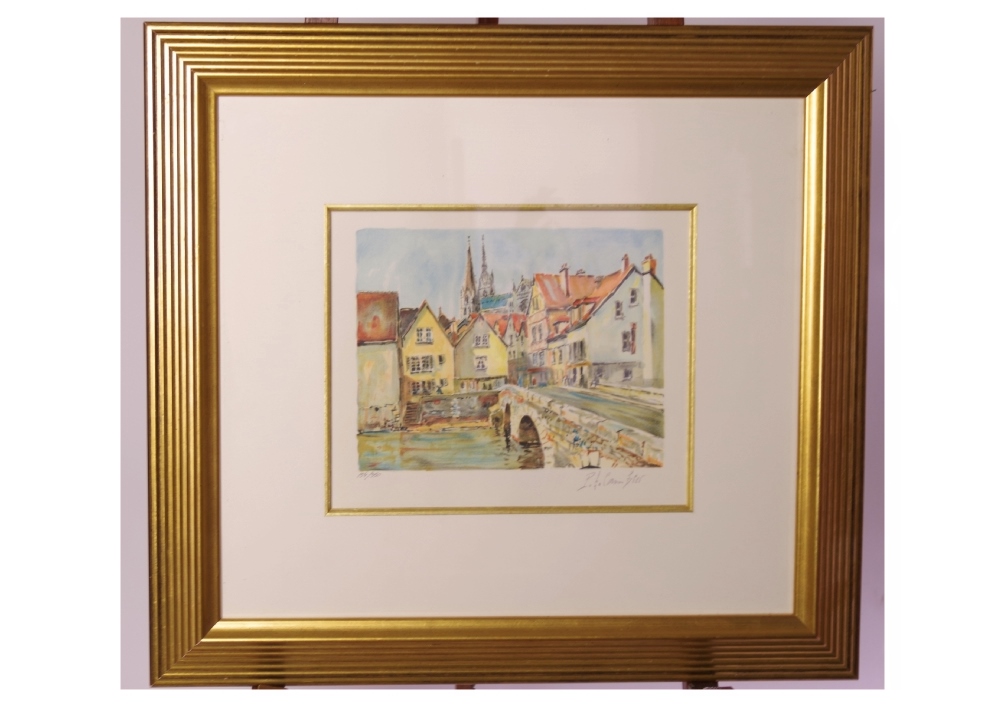 Signed Limited Edition Print by Artist Pierre Eugene Cambier
