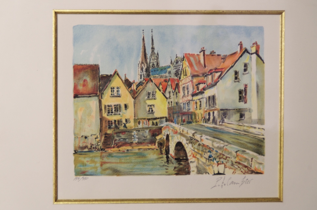 Signed Limited Edition Print by Artist Pierre Eugene Cambier