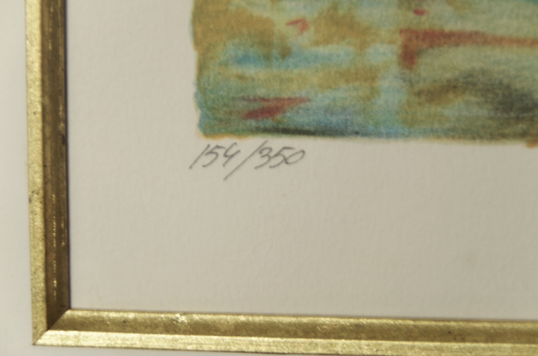 Signed Limited Edition Print by Artist Pierre Eugene Cambier