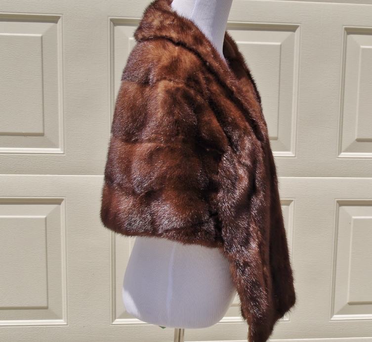 Late 1950s Vintage Mink Stole