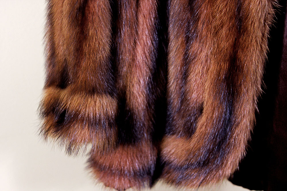 Russian Fitch Fur Coat