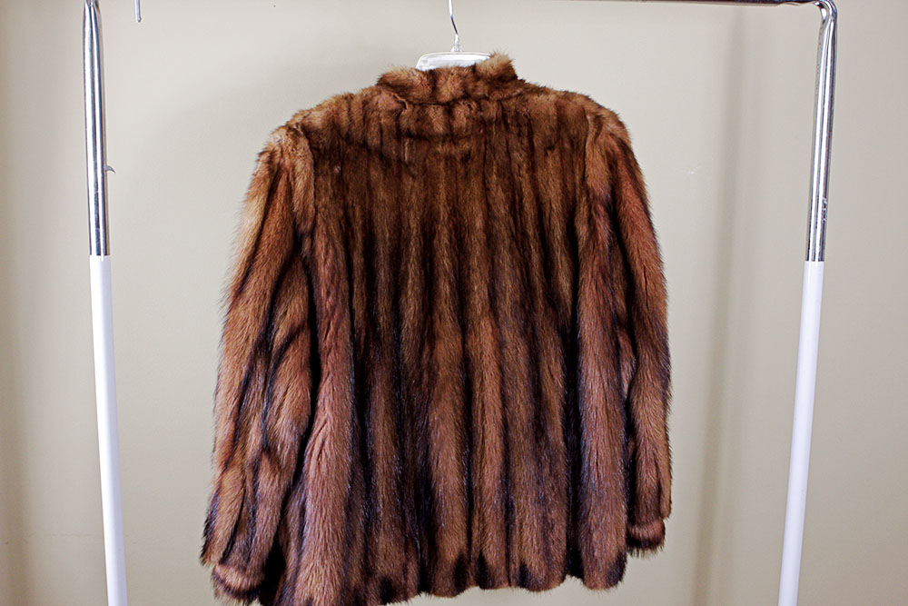 Russian Fitch Fur Coat